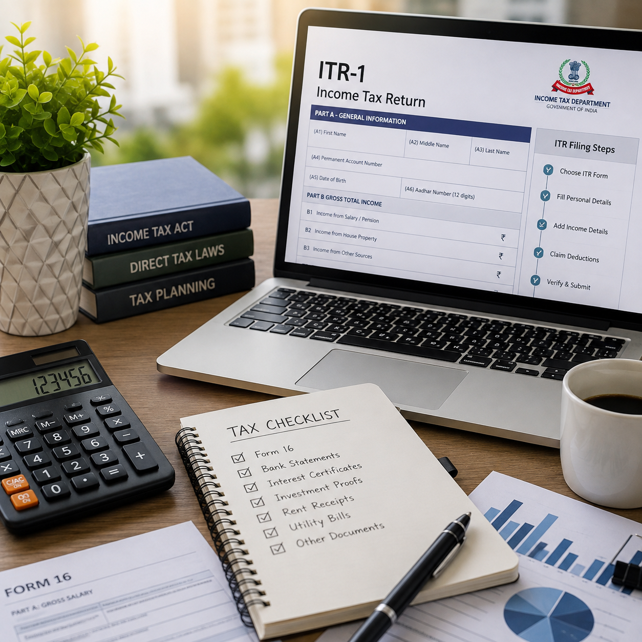Income Tax Return documents and filing information
