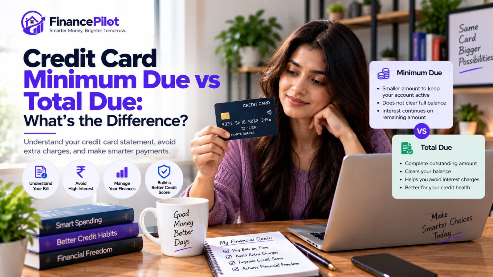 Credit Card Minimum Due vs Total Due: What’s the Difference?