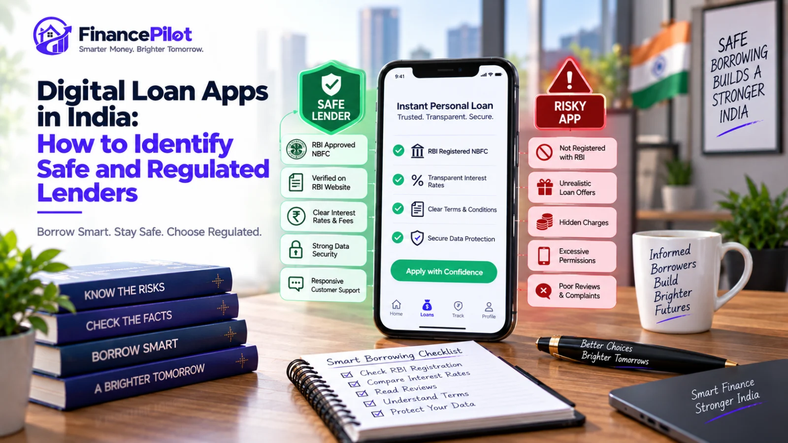 Digital Loan Apps in India: How to Identify Safe and Regulated Lenders