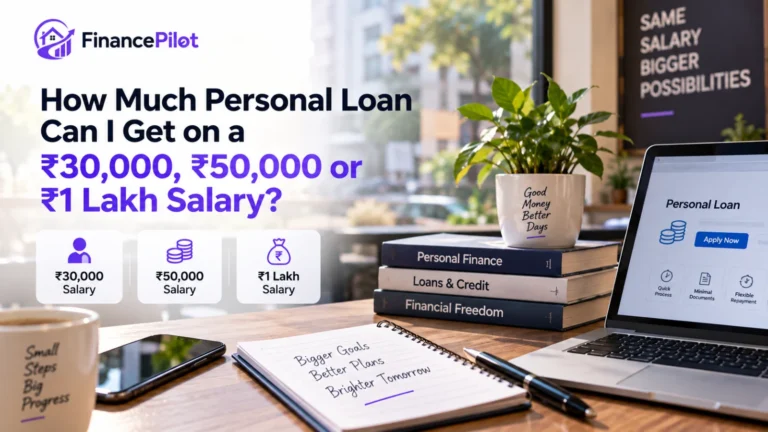 How Much Personal Loan Can I Get on a ₹30000 ₹50000 or ₹1 Lakh Salary