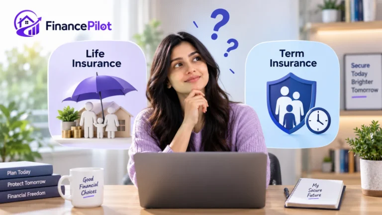 life insurance vs term insurance difference
